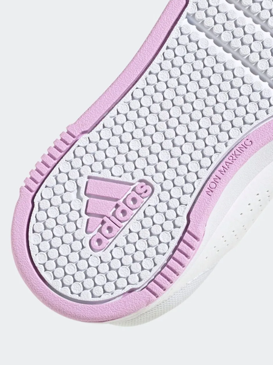 Sneakers|Sneakers*adidas - Tensaur kindersneakers met klittenbandsluiting Wit/Roze/Meerkleurig
