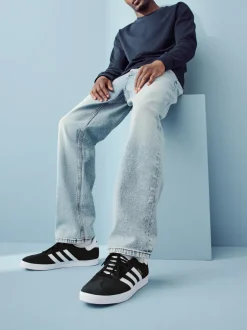 Sneakers|adidas originals Wit/zwart - - Gazelle sneakers