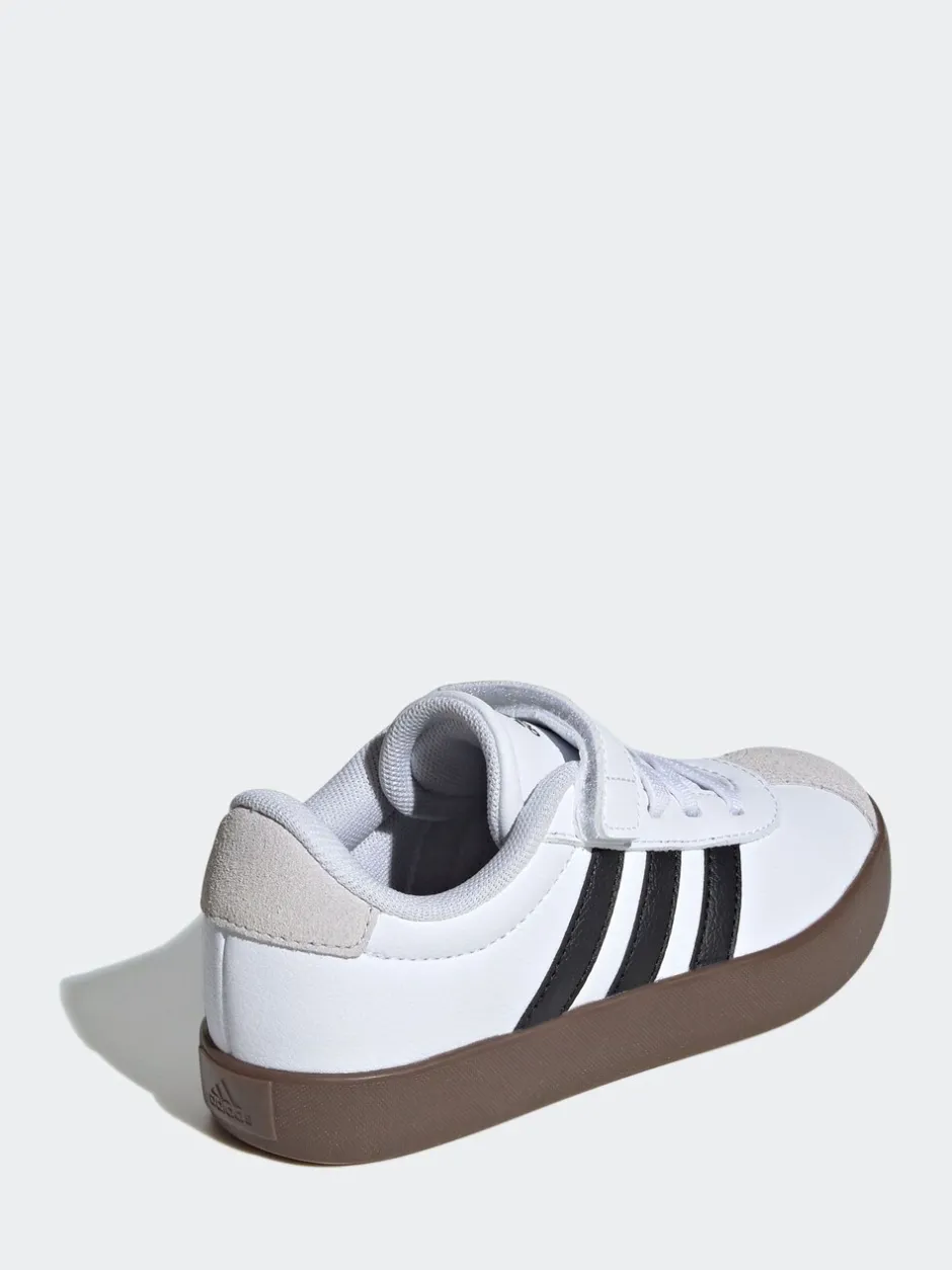 Sneakers|Sneakers*adidas Wit/zwart - Vl Court 3.0 Hook and Loop sneakers voor kinderen