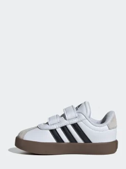 Sneakers|Sneakers|adidas Wit/zwart - Vl Court 3.0 Klittenbandsneakers voor zuigelingen