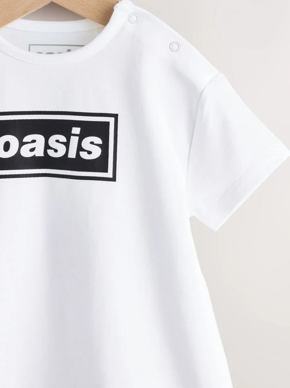 Rompertjes En Tuinbroeken|Next - Band baby-romper Wit/zwart