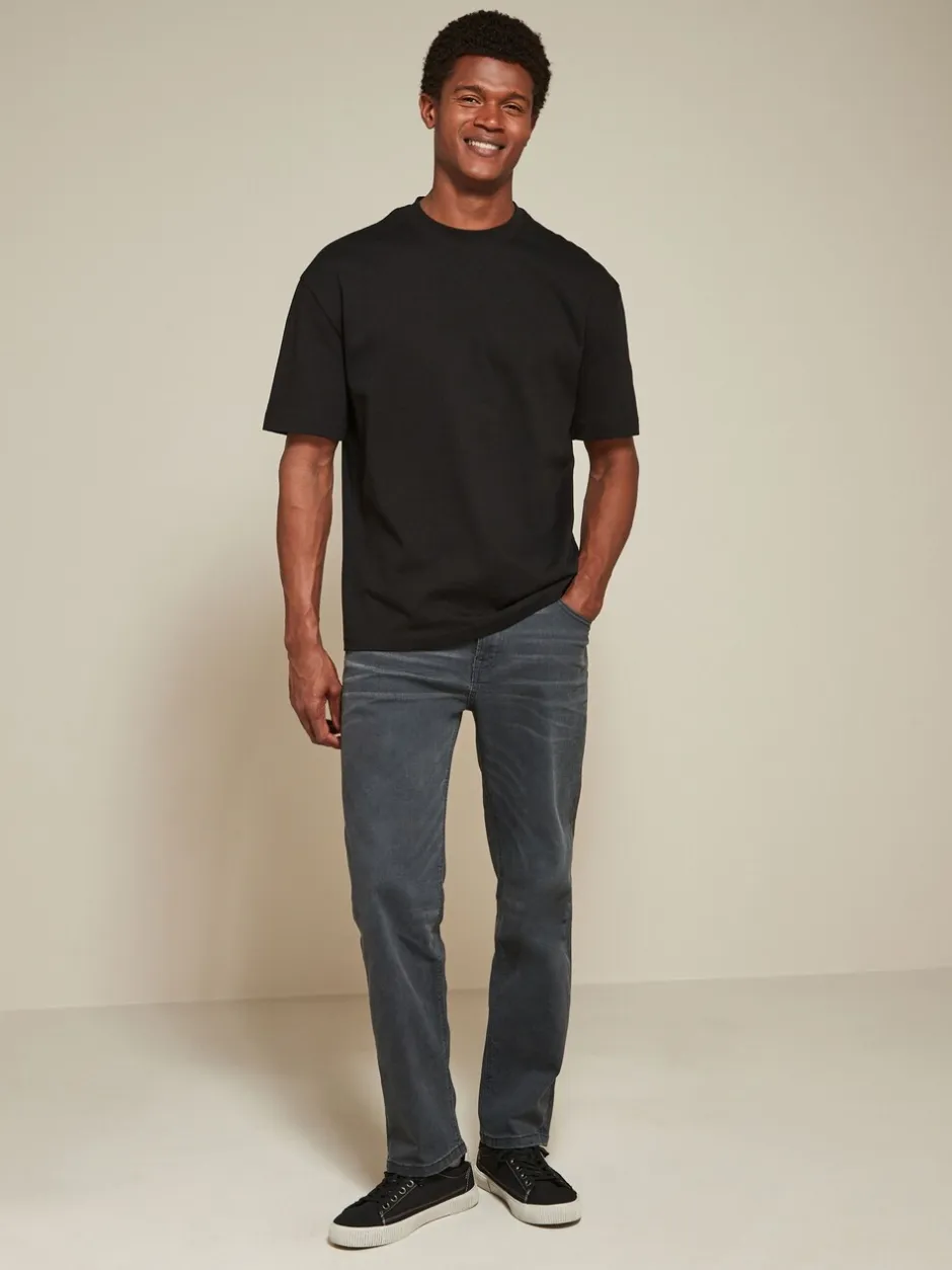 T-Shirts En Hemden*Next Wit/zwart/marineblauw - Relaxed fit - Verpakking van 3 T-shirts van zware stof