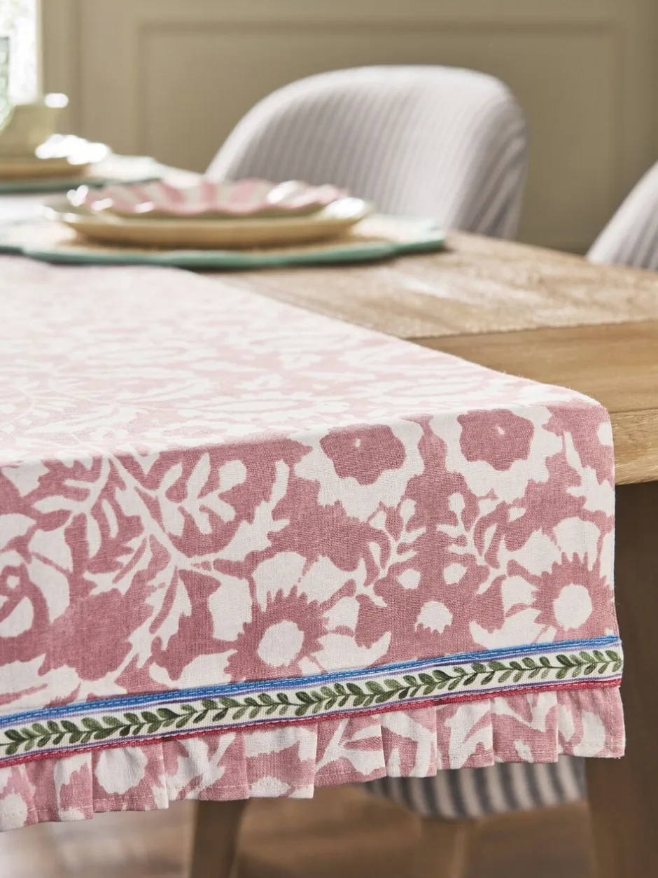 Tafellinnen En Placemats |Next Woodblock Kitchen Table Runner