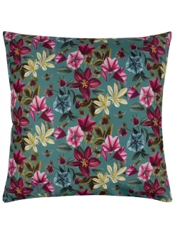 Kussentjes En Plaids|Kussentjes En Plaids*Wylder Midnight Garden Bee buitenkussen