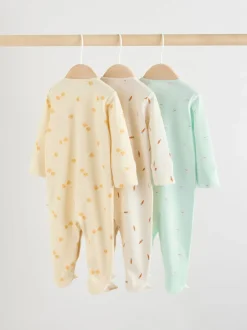 Babypakjes En Babypyjama's*Next Yellow Easter Character - 3 Pack Baby slaappakken (0mnd-2jr)