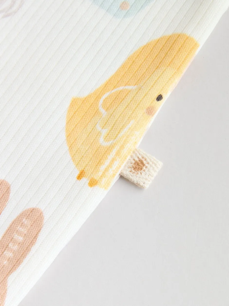Multipacks|Babypakjes En Babypyjama's*Next Yellow Easter Character - Verpakking van 3 babyslaappakjes met tweewegrits (0 mnd - 3 jr)