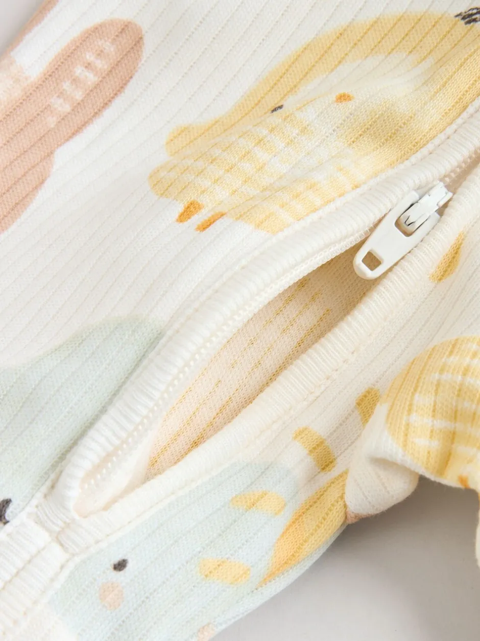 Multipacks|Babypakjes En Babypyjama's*Next Yellow Easter Character - Verpakking van 3 babyslaappakjes met tweewegrits (0 mnd - 3 jr)