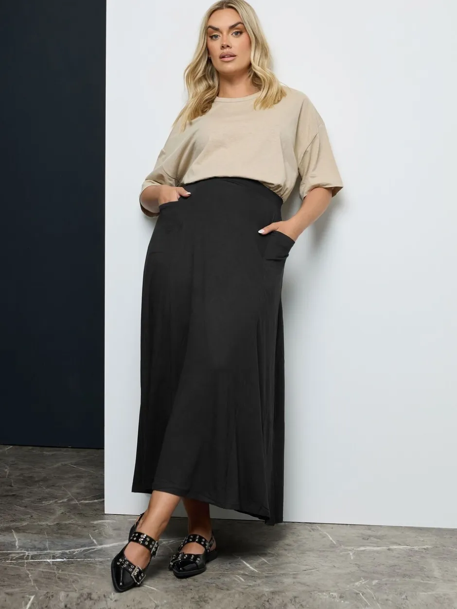 Rokken*Yours Curve Maxi Jersey Stretch Skirt