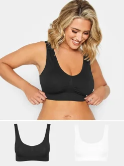Beha's|Yours Curve Padded Seamfree Bra 2 Pack