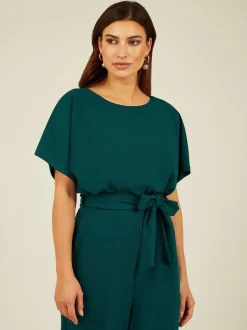 Jumpsuits En Playsuits|Yumi Batwing Stretch Jumpsuit