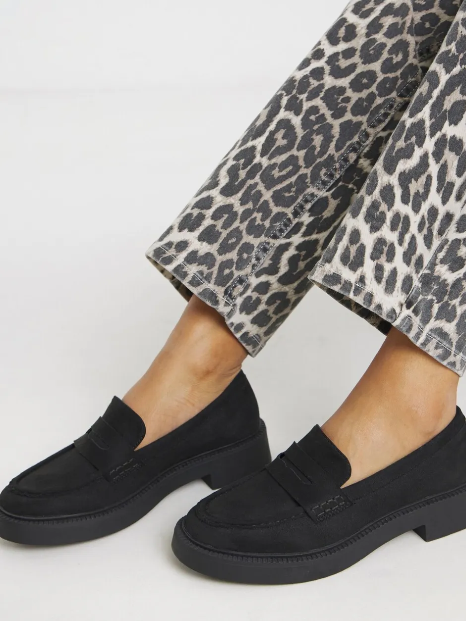 Ruimvallend En Extraruimvallend*Simply Be - Chunky Mary Jane Shoes Zacht zwart
