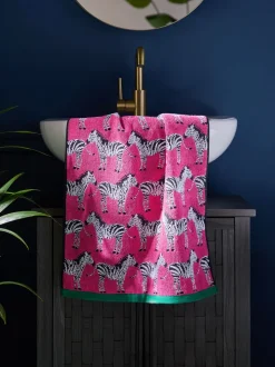 Handdoeken En Badmatten*Next Zebra 100% katoenen handdoeken