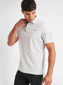 Poloshirts|Calvin Klein Golf Zilver - Uni poloshirt