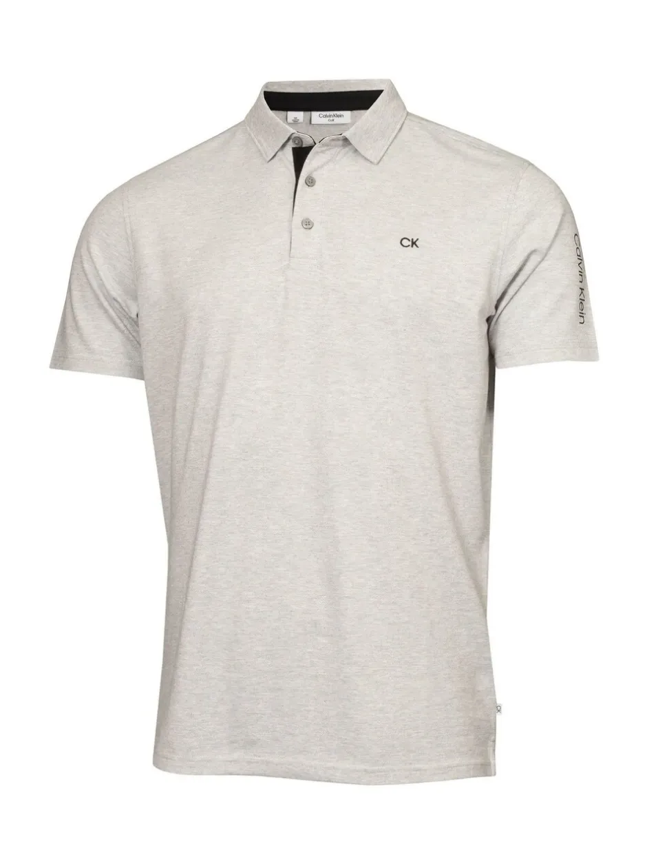 Poloshirts|Calvin Klein Golf Zilver - Uni poloshirt