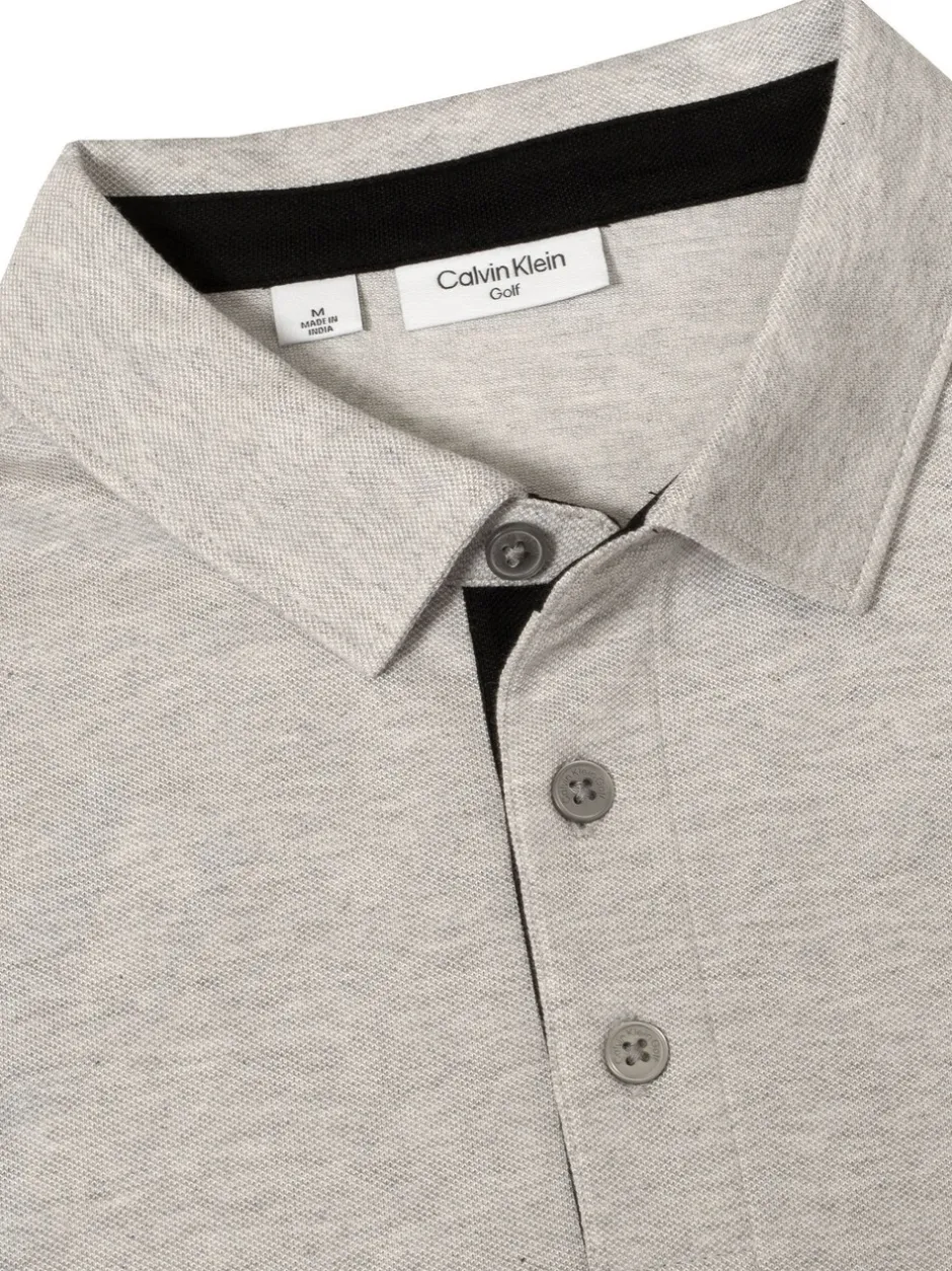 Poloshirts|Calvin Klein Golf Zilver - Uni poloshirt