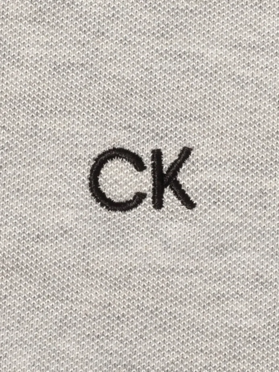 Poloshirts|Calvin Klein Golf Zilver - Uni poloshirt