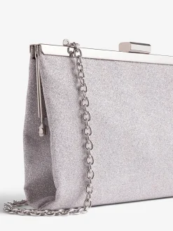 Tassen En Portemonnees*Friends Like These Zilver - Occasion Clutch Bag