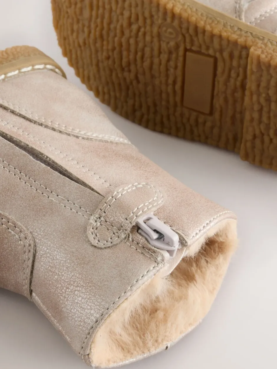 Boots*Next - Western enkellaarsjes Zilver
