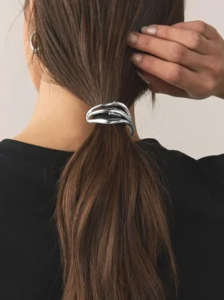 Haaraccessoires|Next - Metal Hair Bobble Zilverkleurig
