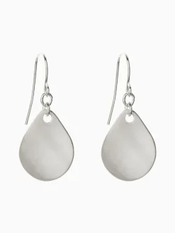 Sieraden|Next - Oorhangers met bloemblad Zilverkleurig