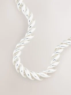 Sieraden|Next Zilverkleurig - Smooth Chain Necklace