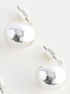 Sieraden|Next - Traanvormige oorbellen verpakking van 3 Zilverkleurig