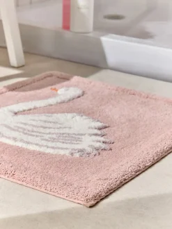 Handdoeken En Badmatten|Next Zwanenprint 100% katoenen mat