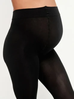 Sokken En Panty's|Next Zwart - 200 Denier zwangerschapsmaillot