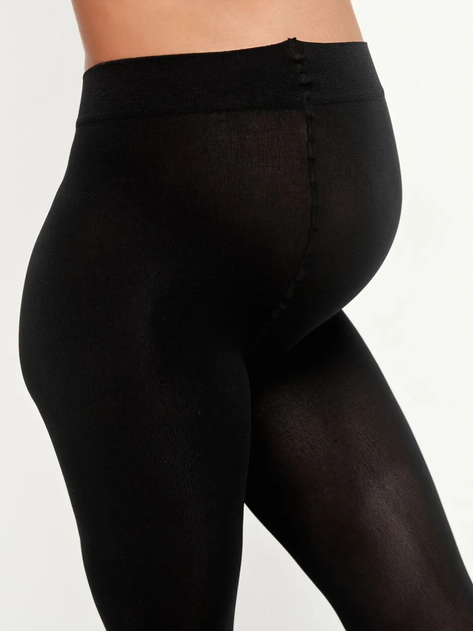 Sokken En Panty's|Next Zwart - 200 Denier zwangerschapsmaillot