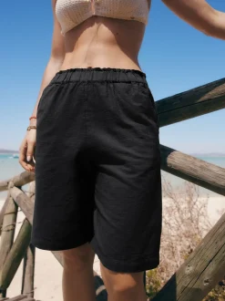 Shorts*Next - 100% katoenen Bermuda-shorts Zwart