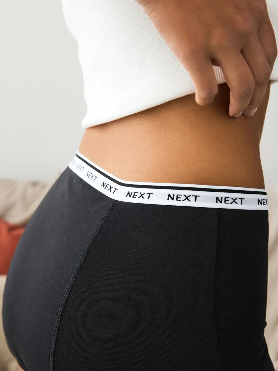 Onderbroeken*Next - 2 menstruatieslips voor hevige bloeding Zwart