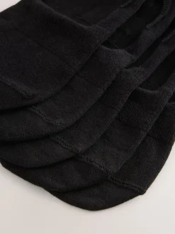 Sokken En Panty's|Next - 5 Paar footsies Zwart