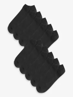 Sokken|Sokken|Next - 10 paar sneakersokken Zwart