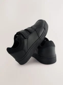 Sneakers|Sneakers|Next Zwart - 3 schoolschoenen met klittenbandsluiting