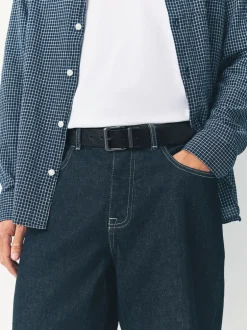 Riemen En Bretels|Next Zwart - Aan twee kanten draagbare riem