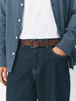 Riemen En Bretels|Next Zwart - Aan twee kanten draagbare riem