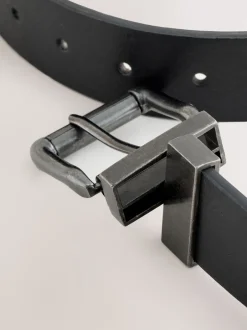 Riemen En Bretels|Next Zwart - Aan twee kanten draagbare riem