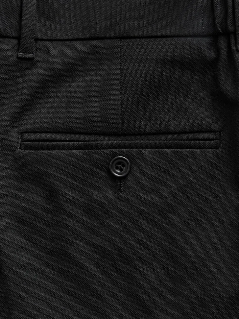 Formele Broek|Broeken En Chino's*Next - Aansluitend - Elasticated Waist Motionflex Stretch Smart Trousers Zwart