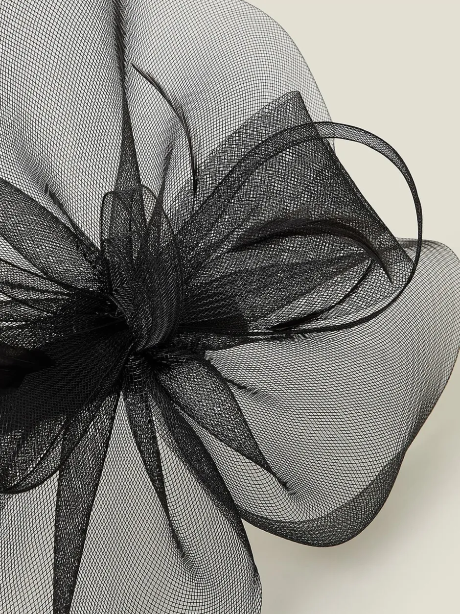 Haaraccessoires|Accessorize - Mini Mia Crin Fascinator Zwart