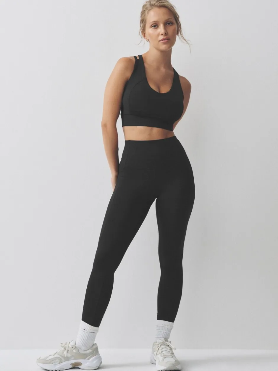 Beha's|Sportkleding|Next Zwart - Actieve sportbeha voor volle buste