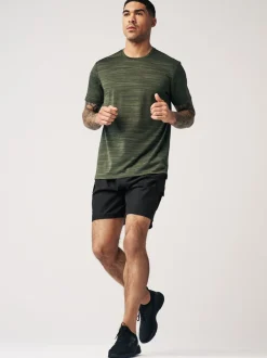 Shorts*Next - Active cargo gym trainingshorts Zwart