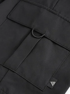 Shorts*Next - Active cargo gym trainingshorts Zwart