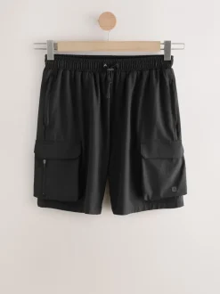 Shorts|Next - Active cargo gym trainingshorts Zwart