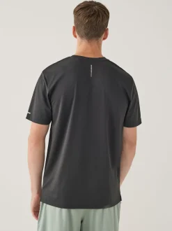 Sportkleding*Next - Active Gym T-shirt met textuur Zwart