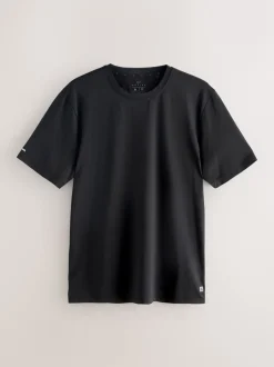 Sportkleding*Next - Active Gym T-shirt met textuur Zwart