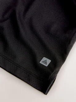 Sportkleding*Next - Active Gym T-shirt met textuur Zwart