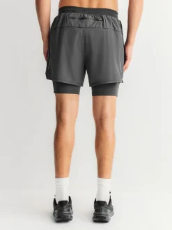 Shorts|Next Zwart - Active 2-In-1 Shorts 2 Pack