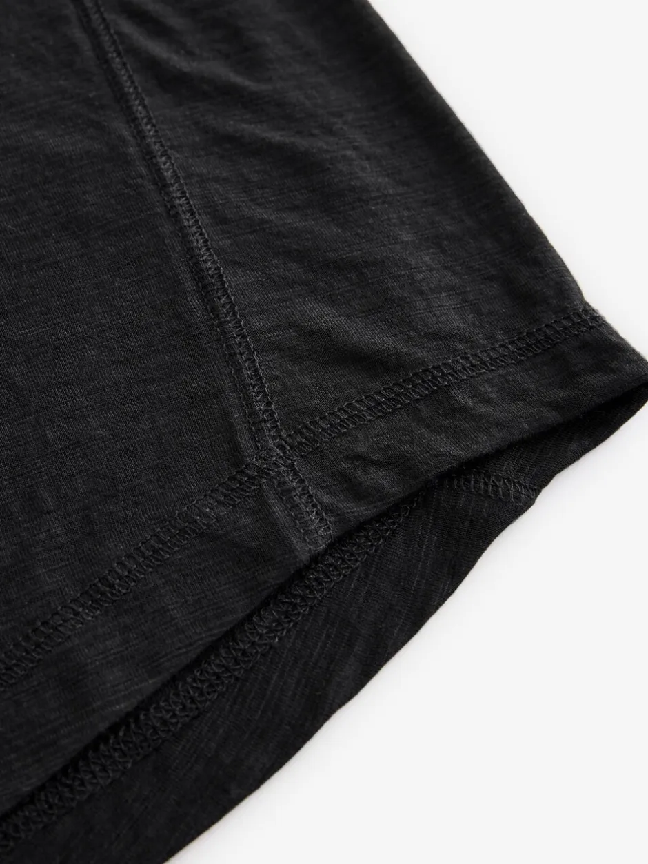 Sportkleding|Next - Active Lichtgewicht T-shirt met ronde hals en korte mouwen Zwart