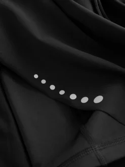 Shorts|Next - Active Sports Hardloopshorts met jerseylagen en zakken Zwart