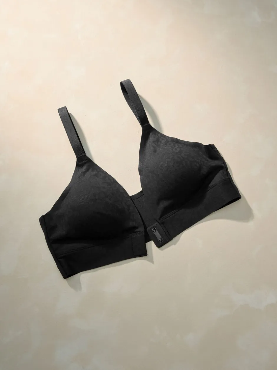 Beha's*Next Zwart - Adaptive Animal Jaquard Bralette